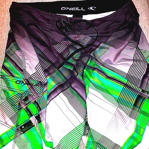 O'Neill Board/Surf/SWIM Trunks/Shorts XL - Baked Green - Picture 2 of 5
